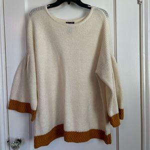 Oversized knitted top